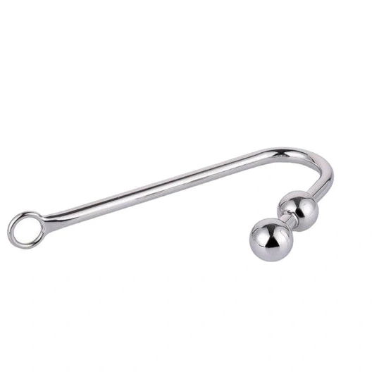 Anal Stainless Balls Two 4417 Pleasurable Steel Hook 1216